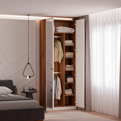 Шкаф двухдверный с зеркалом А210.44-4Z