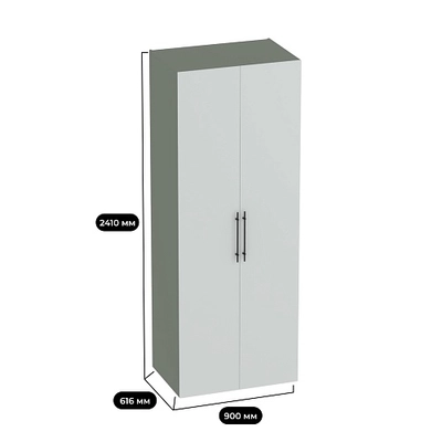 Шкаф двустворчатый LG-210.60-4