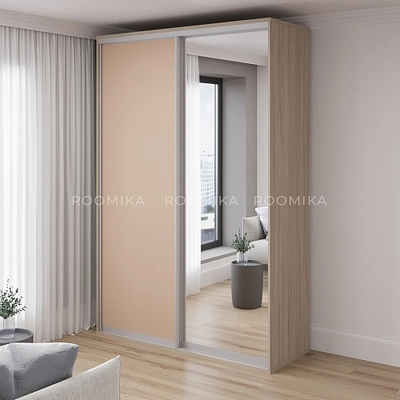 Шкаф-купе U161 тип 2 МДФ/зеркало