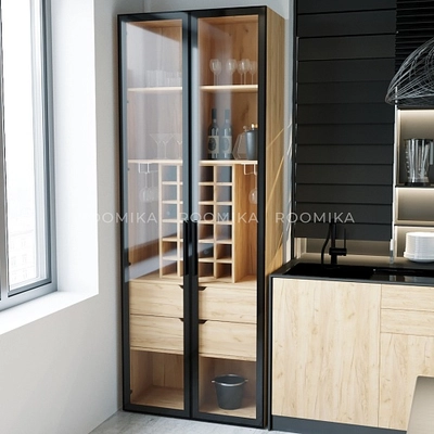 Шкаф-бар со встроенными ящиками R217