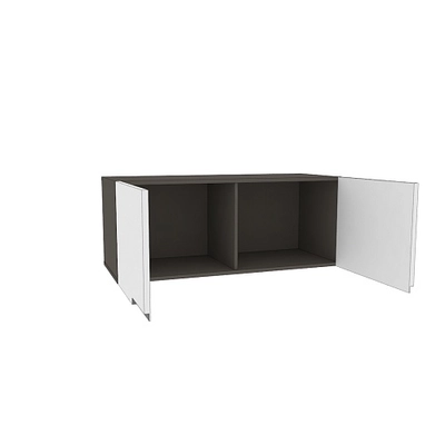 Антресоль широкая на 1000мм, фасады в эмали LE-461.2