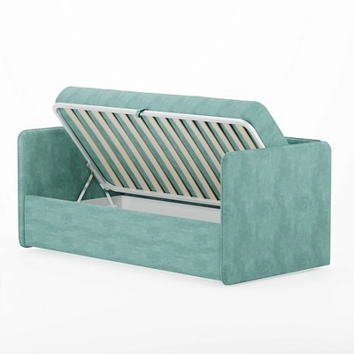 Кровать с подъемным механизмом и ящиком для белья РУБИ 1