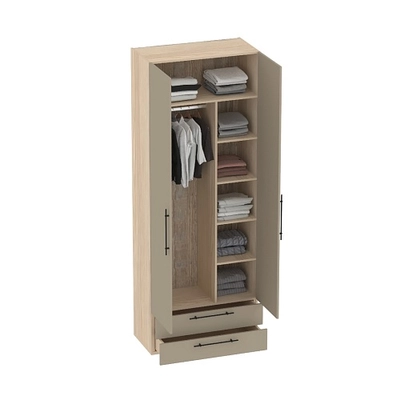 Шкаф двустворчатый с ящиками L211.44