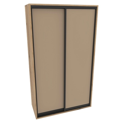 Шкаф-купе ХG140.60-2, профиль INTEGRO, фасад МДФ