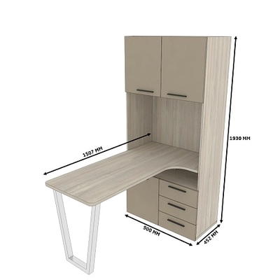 Cтол-стеллаж L402 L/R