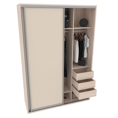 Шкаф-купе ХG186.60-1, профиль INTEGRO, фасад МДФ