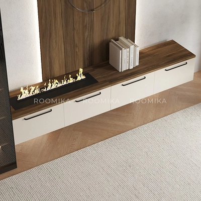 Лацио гостиная с электрокамином 27