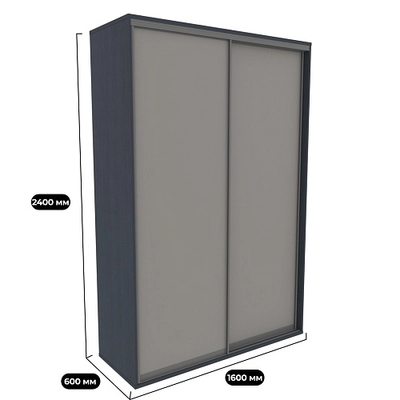 Шкаф-купе U161 тип 2