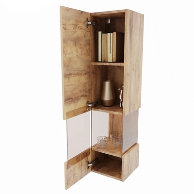 Шкаф навесной, со стеклом L-381.2