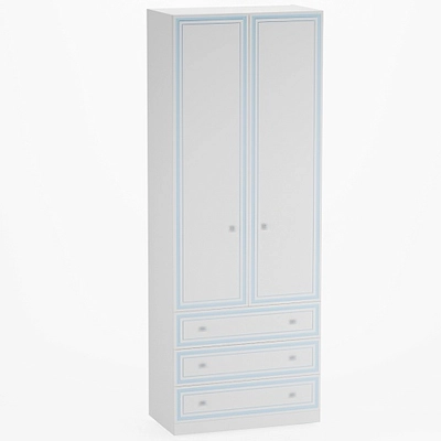 Шкаф двухдверный с ящиками А213