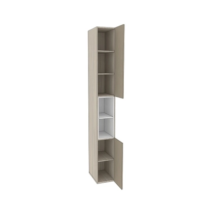 Шкаф книжный с нишей узкий L226.300