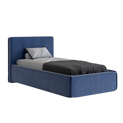 Кровать односпальная мягкая ОСТИН OS90  с подъемным механизмом, 90x200