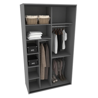 Шкаф-купе ХG156.60-3, профиль INTEGRO, фасад МДФ