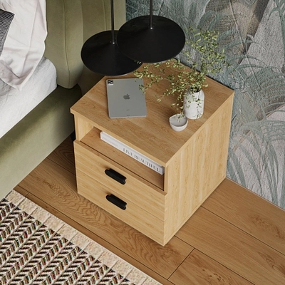 Лацио спальня, фасады натуральный ротанг 20