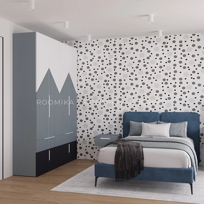 Лацио детская фрезерованные фасады в эмали 76