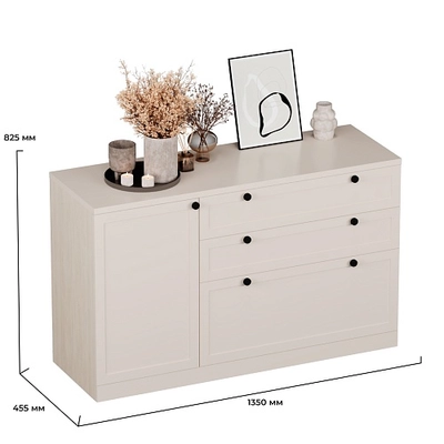 Комод комбинированный с эмалевой столешницей A709ES