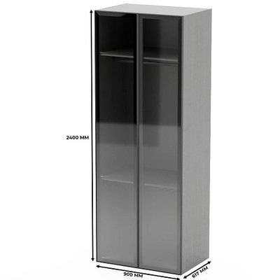 Шкаф для спальни со штангой и брючницей R210.60-5
