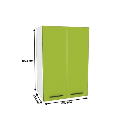 Антресоль двудверная L339.44