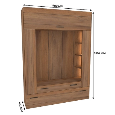 Секция для ТV с подсветкой L406.44