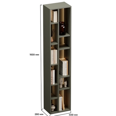Стеллаж на тумбу ТВ L-352.45 нестандарт