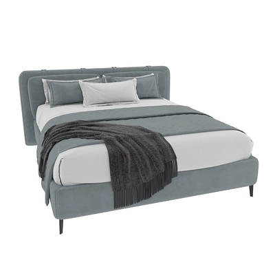 Кровать двуспальная мягкая СТЕНЛИ, 180x200