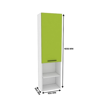 Стеллаж книжный настольный L335