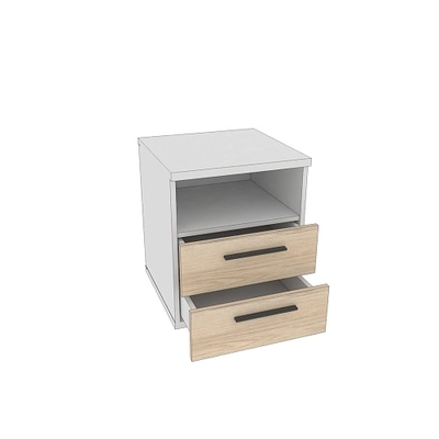 Тумба прикроватная 2 ящика L702