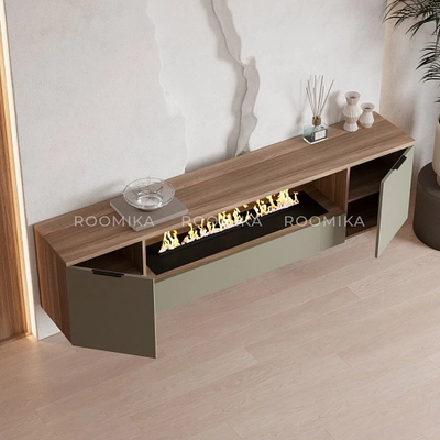 Тумба ТВ напольная с электрокамином LG549.351