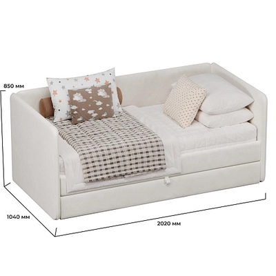 Кровать со вторым выдвижным спальным местом РУБИ 2