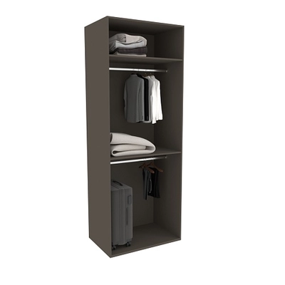 Шкаф двухдверный глубокий, фасады в эмали LE210.60-1