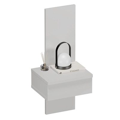 Тумба прикроватная с панелью 1 ящик C-702