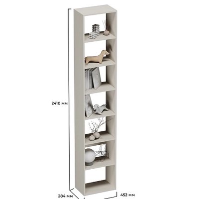 Стеллаж книжный L234.44