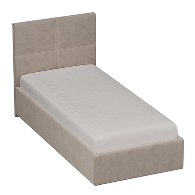 Кровать односпальная мягкая ВЕРСАЛ с подъемным механизмом, 90x200