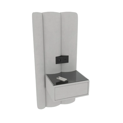 Тумба прикроватная с мягкой панелью ХИЛТОН