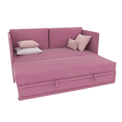 Раскладной диван с обивкой выкатной части БЕРГАМО BER-1900