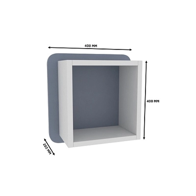 Полка навесная с панелью МДФ P100