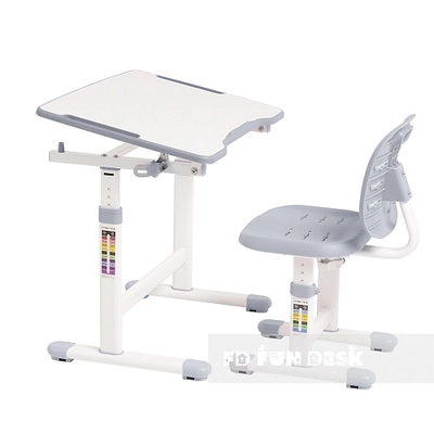 Парта для школьника  Omino Grey FUNDESK