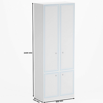 Шкаф двухдверный с перемычкой А210.44-4Р