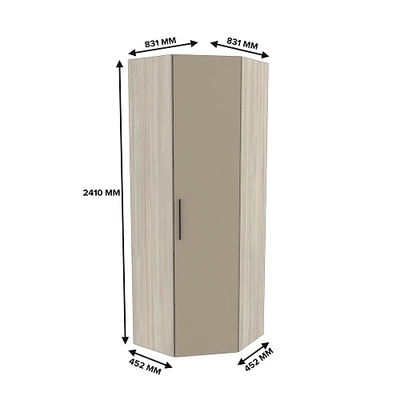 Шкаф угловой равносторонний L218.1