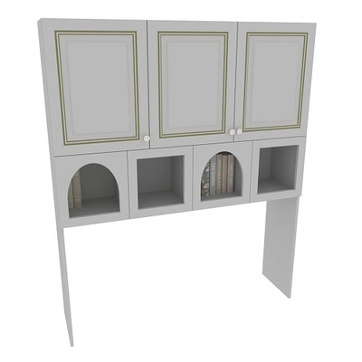 Надставка на стол с фигурными вставками A814