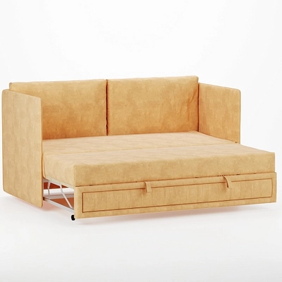 Раскладной диван с обивкой выкатной части БЕРГАМО BER-1900