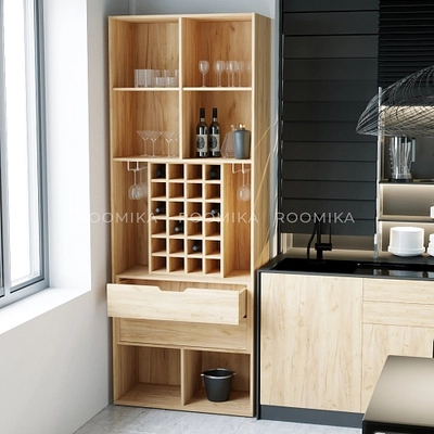 Шкаф-бар со встроенными ящиками R217