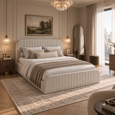 Кровать двуспальная мягкая МАЛЬТА с подъемным механизмом, 160x200