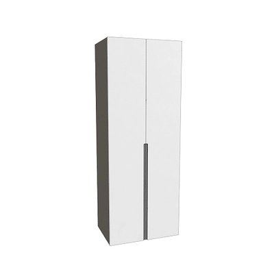 Шкаф 2 дверный, фасады в эмали LE210.60-4