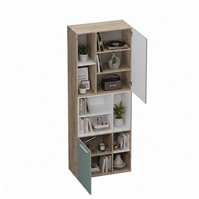 Шкаф книжный с нишей LG227 L/R