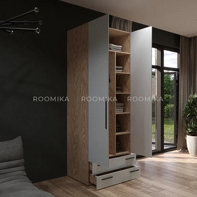 Шкаф двустворчатый с ящиками LG-211.60