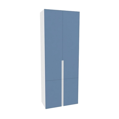 Шкаф книжный, фасады в эмали LE214