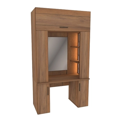 Стол туалетный с секцией и зеркалом с подсветкой  L404.60