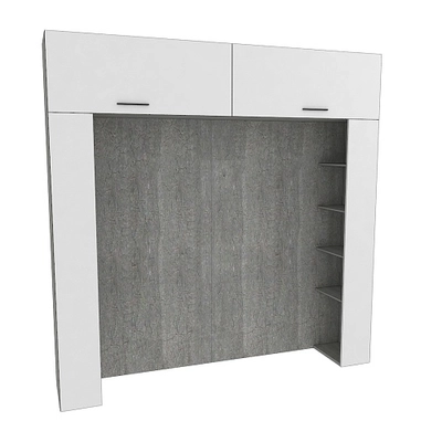 Ниша для кровати с секциями LG-407.44