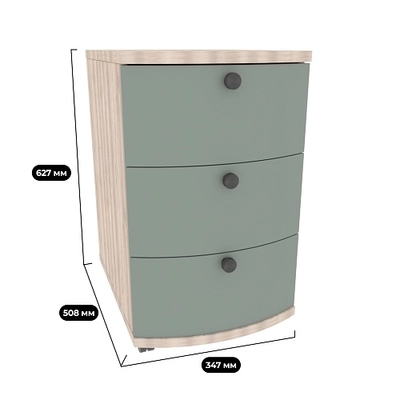 Тумба выкатная P705 для стола P713